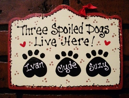 Personalize spoiled dogs - personalize,