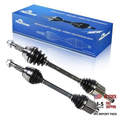 Axle shaft assembly front - cv,