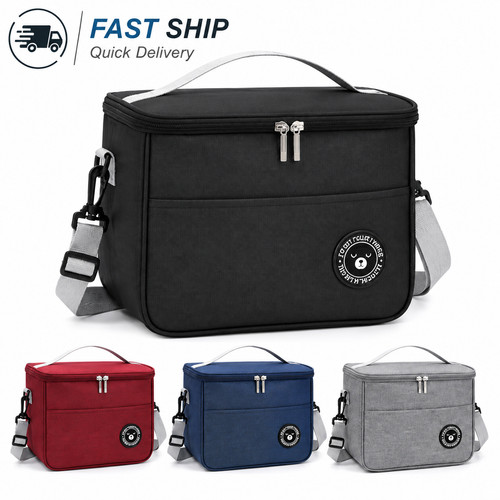 Large insulated lunch bag - large,