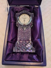 Edinburgh Crystal Clock