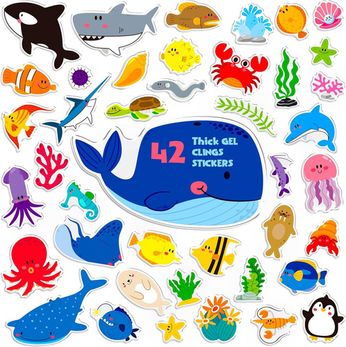 42pcs marine animal jelly - marine,
