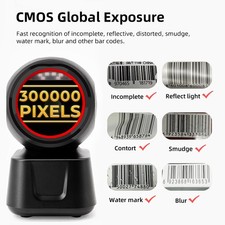 A1D 2D QR Desktop Wired