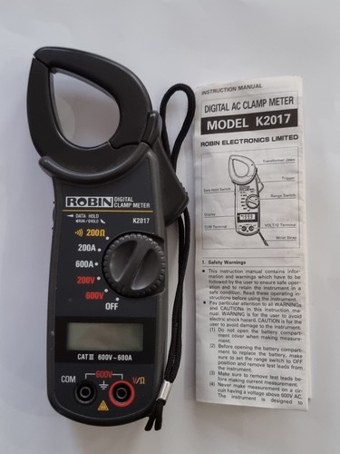 Robin digital clamp - clamp, voktage