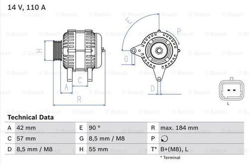 Alternator for renault - alternator,