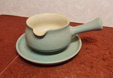 Denby Manor Green Gravy Boat