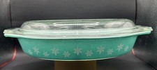 Vintage pyrex snowflake design - vintage,