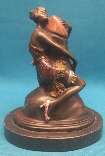 Important erotic bronze - erotic,