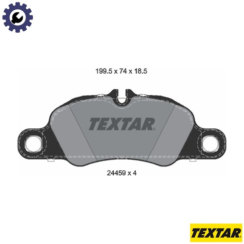 Brake pad set - brake,
