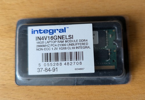 Integral 16gb ram ddr4 - ram, 2666mhz
