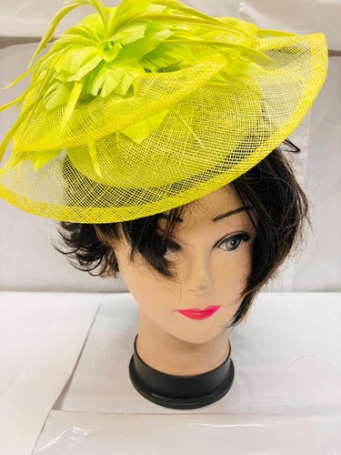 Fascinator hat mesh feather - fascinator,