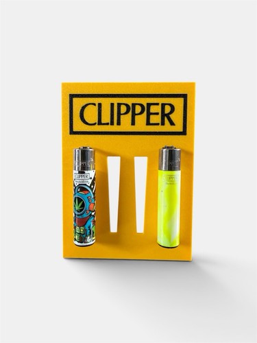 Clipper stand holds lighter - clipper,