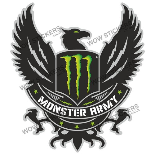 Monster energy army stickers - energy,