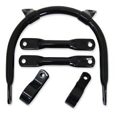 BSA DBD34 Goldstar, A10 Rocket Goldstar Headlamp Bracket Black UK Made 42-9203/4