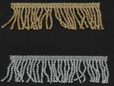 Bullion Metallic Fringe Trim