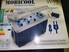 Mobicool W40 AC/DC 39 L Thermoelectric Cool Box, Metallic Blue - 12/230 V A++
