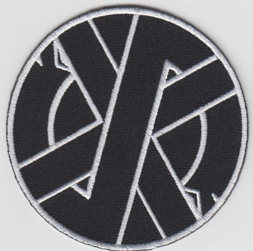 Crass logo patch - crass,