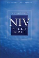Zondervan NIV Study Bible - 0310929555, hardcover, Zondervan