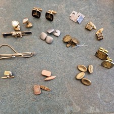 Cufflinks & Tie Pins Clips