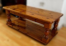 Solid Pine Coffee Table –