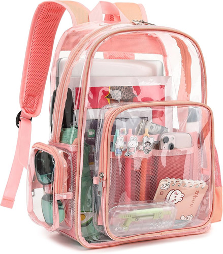 Heavy duty clear - heavy, backpack