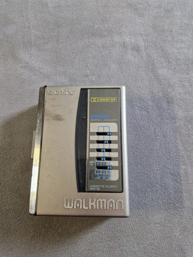 Sony walkman cassette - sony, wm-36