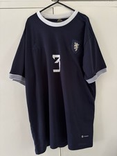 SCOTLAND HOME REPLICA FOOTBALL SHIRT XXL #3 ROBERTSON BARGAIN