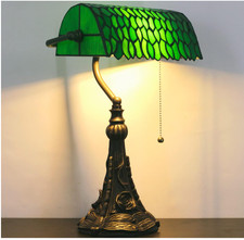 Tiffany Banker Lamp S Stained