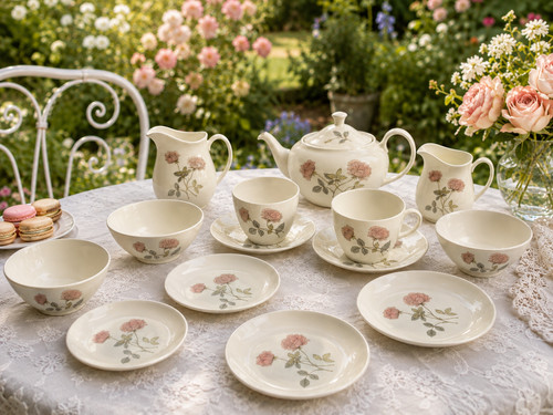 Wedgwood flame rose - wedgwood,
