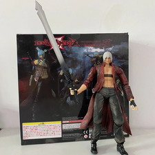 Play Arts Kai Devil May-Cry Dante Action Figure Model Toys Joint Movable Doll Bi