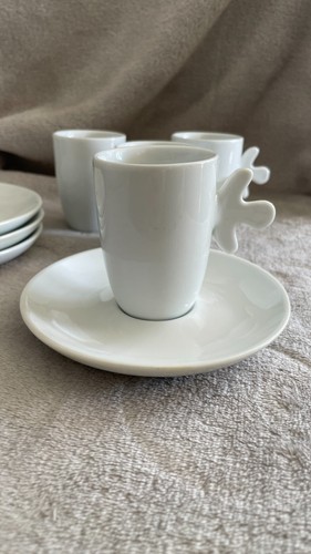 Espresso cup and saucer set - cup,