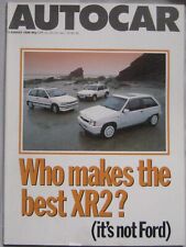 Autocar 3 August 1988 featuring Vauxhall Nova GTE, Ford XR2i, Renault 5GT Turbo