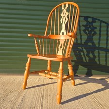 Vintage Windsor Carver Chair