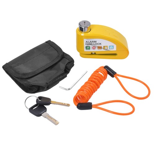 Motorbike security alarm - alarm, disc