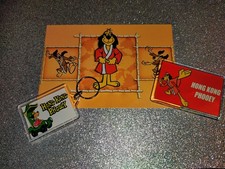 HONG KONG PHOOEY GIFT SET  8"X6" PRINT  FRIDGE MAGNET AND  KEY RING