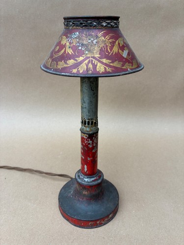 19th century red - , toleware