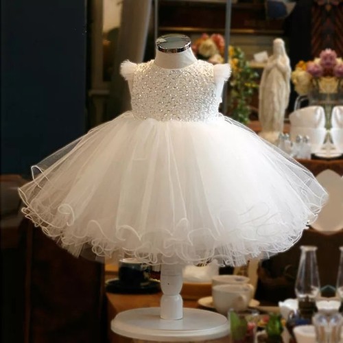 Adorable girl white sequin - girl's,