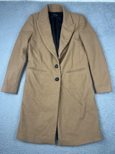 Zara basic coat womens - zara, xs