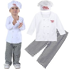 3Pcs Kids Baby Boys Chef