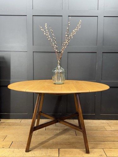 Ercol elm drop - leaf, dining