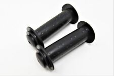 NON SLIP CHILD CYCLE HANDLEBAR GRIPS 95mm KIDS BIKE BLACK 22.2 RALEIGH STRIKER