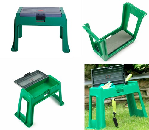 Large garden kneeler stool - garden,