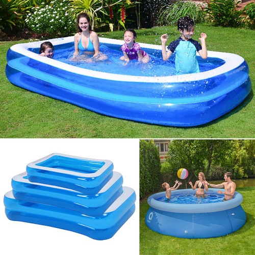 Large family swimming pool - family,