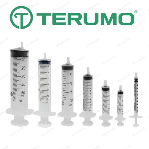 Terumo sterile syringe 1ml 3ml - sterile,