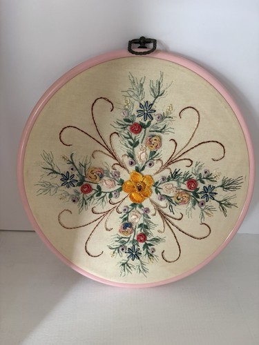 Vintage beautiful crewel - vintage,
