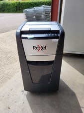 Rexel Optimum AutoFeed+ 300X Cross-Cut Shredder — P-4, 300-Sheet Auto Feed, 60L
