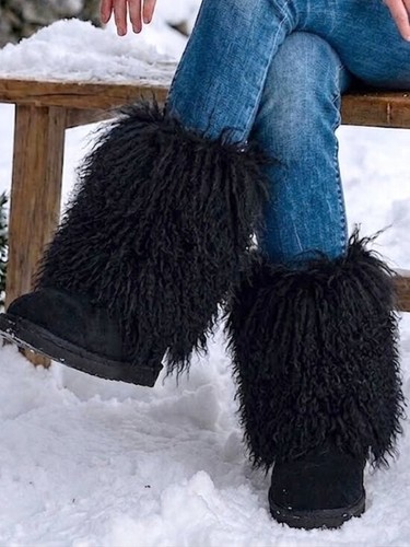 Bearpaw boetis black curly - boetis,