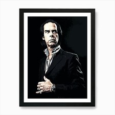 nick cave Art Print Framed