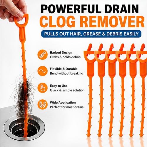 3pc sink unblocker tool - tool, drain