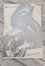Original Peugeot Speedfight 50cc 10cc Owners Manual 1997 Onwards