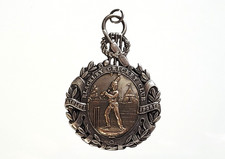 1874 Large Blackley Cricket Club Athletic Sports Medal R506 29g